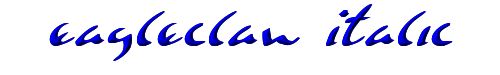Eagleclaw Italic 