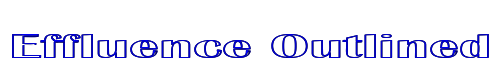 Click to use Effluence Outlined Effluence Outlined