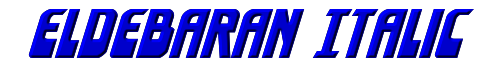 Eldebaran Italic 