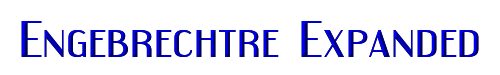 Click to use Engebrechtre Expanded Engebrechtre Expanded