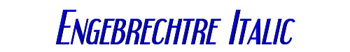 Engebrechtre Italic 