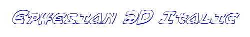 Ephesian 3D Italic 