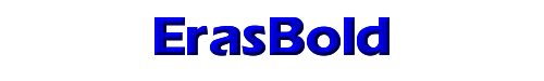 Eras Bold 