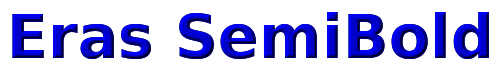 Eras SemiBold 