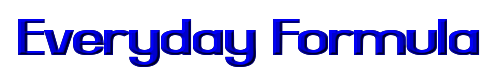 Everyday Formula 