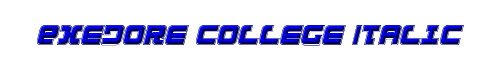 Exedore College Italic 
