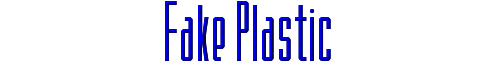 Fake Plastic 
