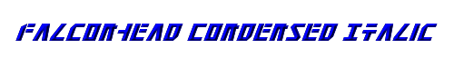 Falconhead Condensed Italic 