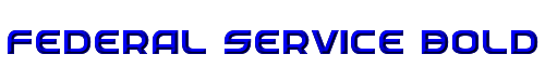 Federal Service Bold 