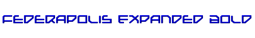 Federapolis Expanded Bold 