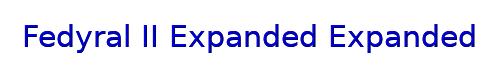 Fedyral II Expanded Expanded 