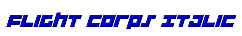 Flight Corps Italic 