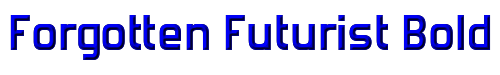 Forgotten Futurist Bold 