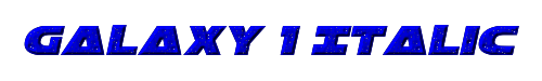 Galaxy 1 Italic 