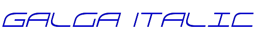 Galga Italic 