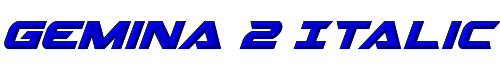 Gemina 2 Italic 