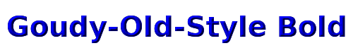 Goudy-Old-Style Bold 