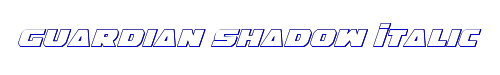 Guardian Shadow Italic 