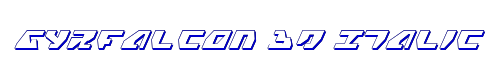 Gyrfalcon 3D Italic 