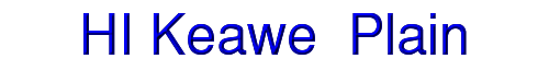 Click to use HI Keawe Plain HI Keawe Plain