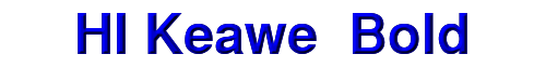 Click to use HI Keawe Bold HI Keawe Bold