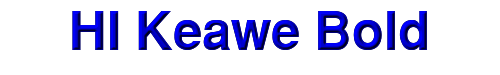 HI Keawe Bold 