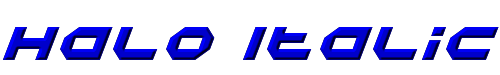Halo Italic 