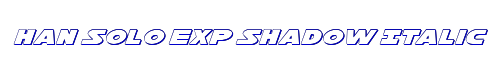 Han Solo Exp Shadow Italic 