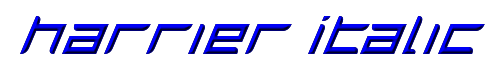 Harrier Italic 