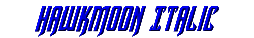 Hawkmoon Italic 