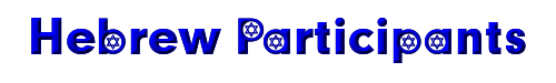 Hebrew Participants 