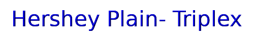 Hershey Plain- Triplex 