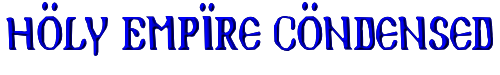 Holy Empire Condensed 