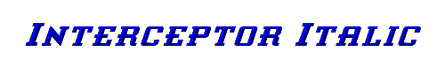 Interceptor Italic 