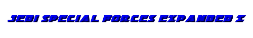 Jedi Special Forces Expanded Italic 