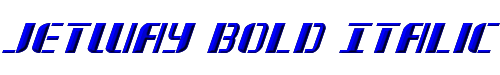 Jetway Bold Italic 