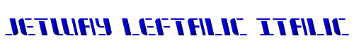 Jetway Leftalic Italic 
