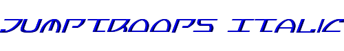 Jumptroops Italic 
