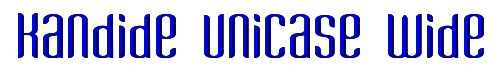 Kandide Unicase Wide 