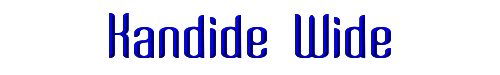 Kandide Wide 