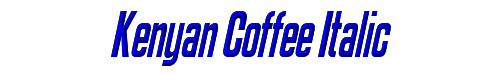 Kenyan Coffee Italic 