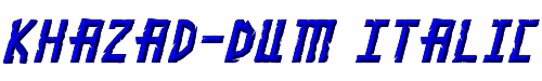 Khazad-Dum Italic 