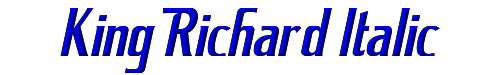 King Richard Italic 