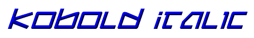 Kobold Italic 