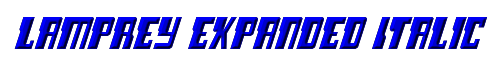 Lamprey Expanded Italic 