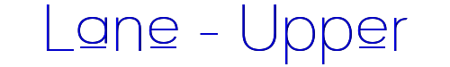 Lane - Upper 