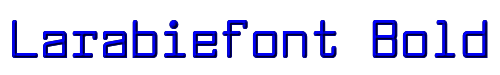 Larabiefont Bold 