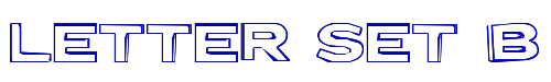 Letter Set B 