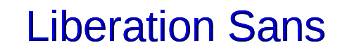 Liberation Sans 
