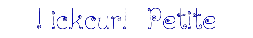 Lickcurl Petite 